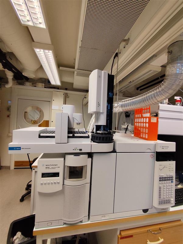 Picture of GC-MS 7890A 